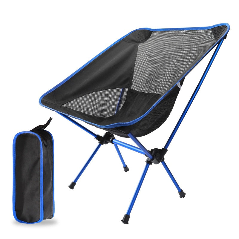 Chaise lunaire pliante et Portable, ultralégère, amovible, pour Camping, plage, pêche, voyage, randonnée, pique-nique.