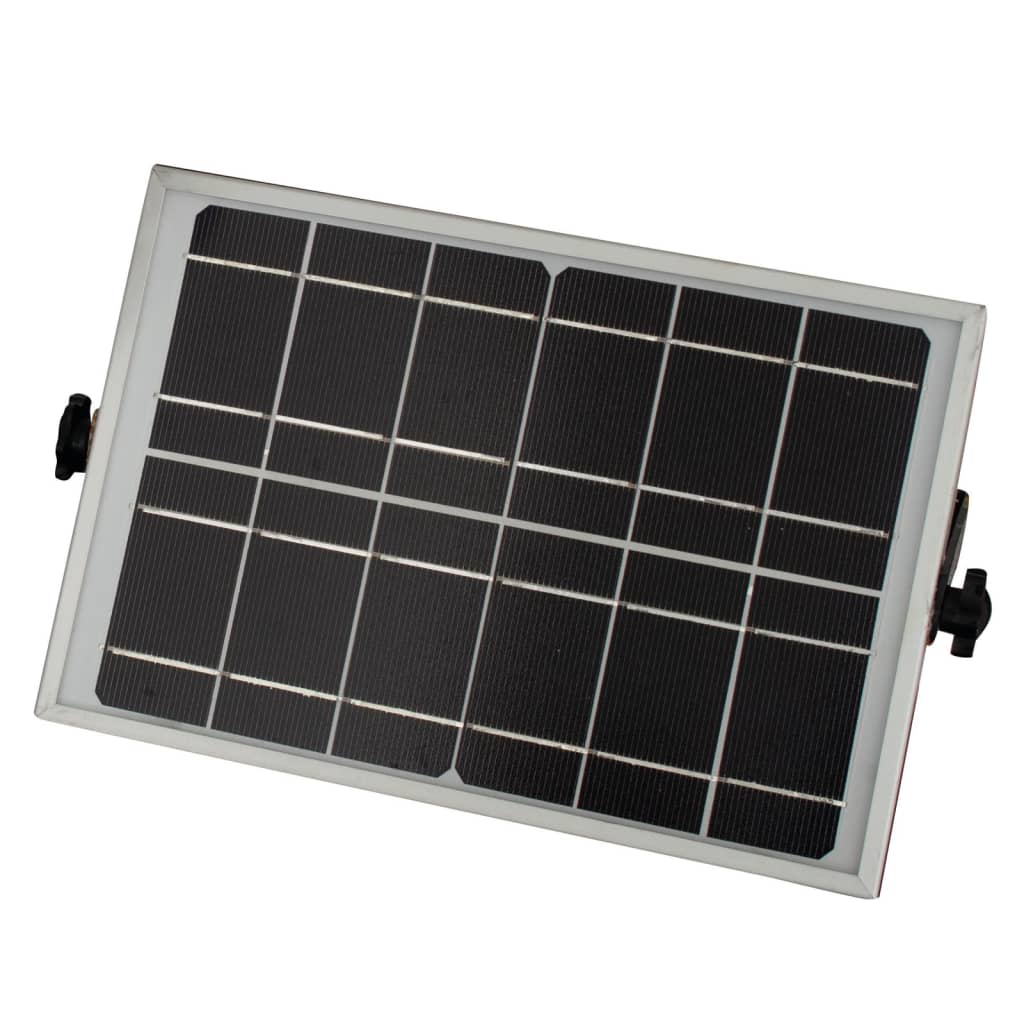 Eurotrail Panneau solaire de camping 25,5x16x10 cm noir