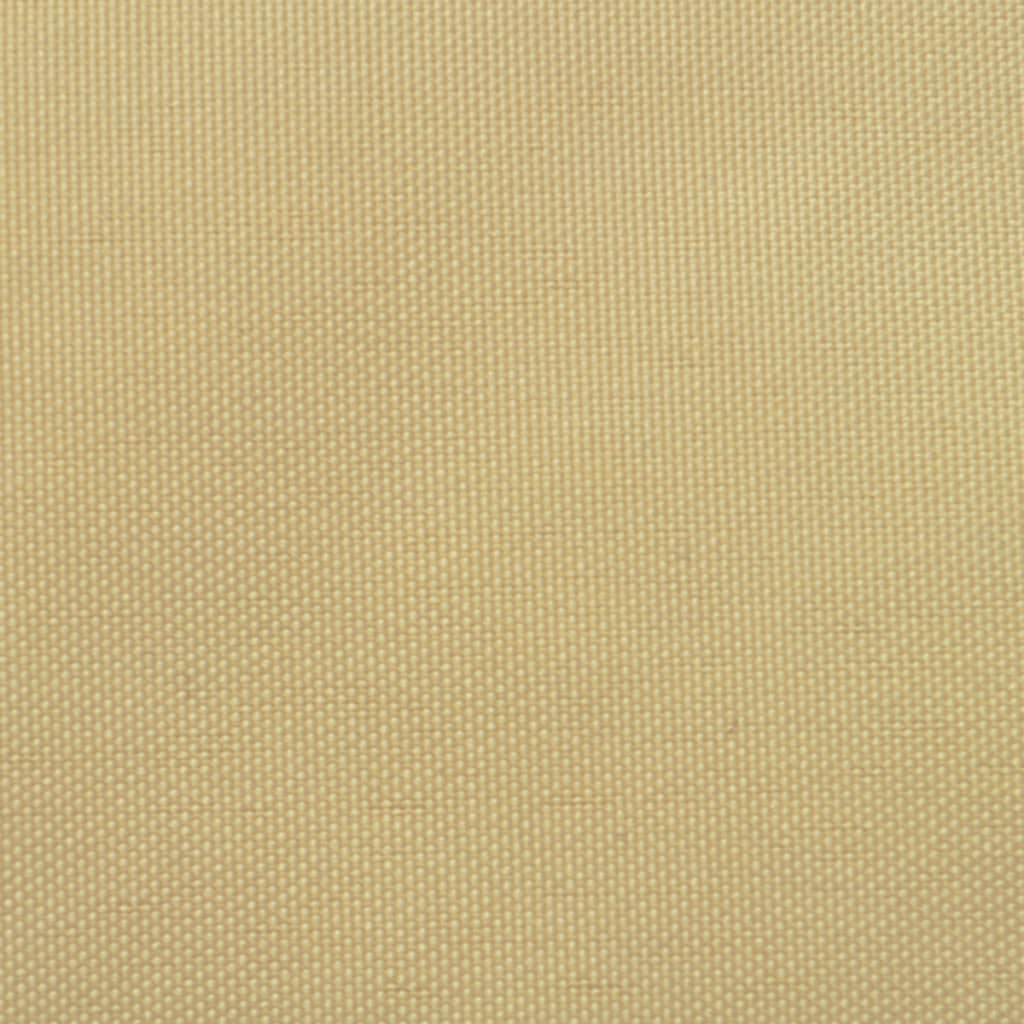 Voile de parasol tissu oxford carré 2x2 m beige