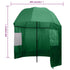 Parapluie de pêche Vert 300x240 cm