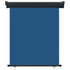 Auvent latéral de balcon 140x250 cm Bleu