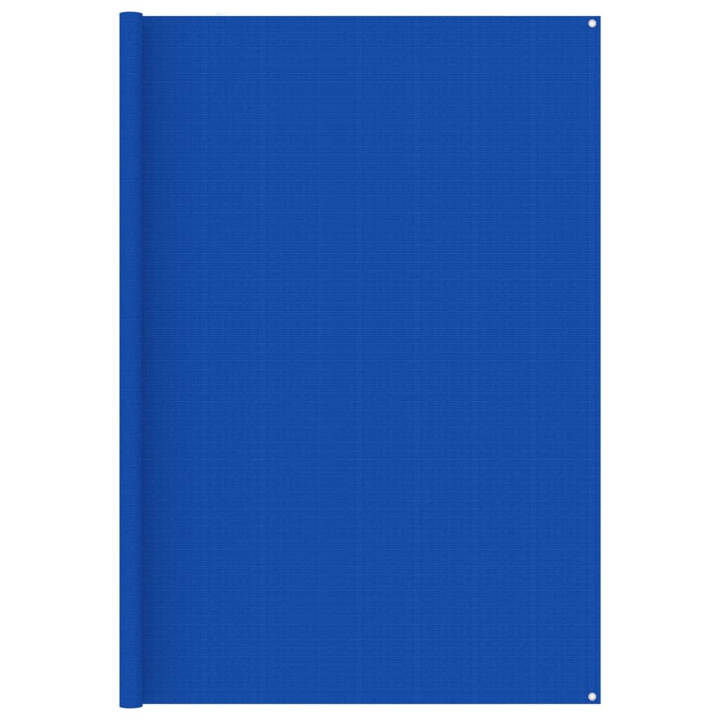 Tapis de tente 250x600 cm Bleu PEHD