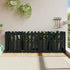 Lit surélevé de jardin design de clôture 200x50x70cm pin massif