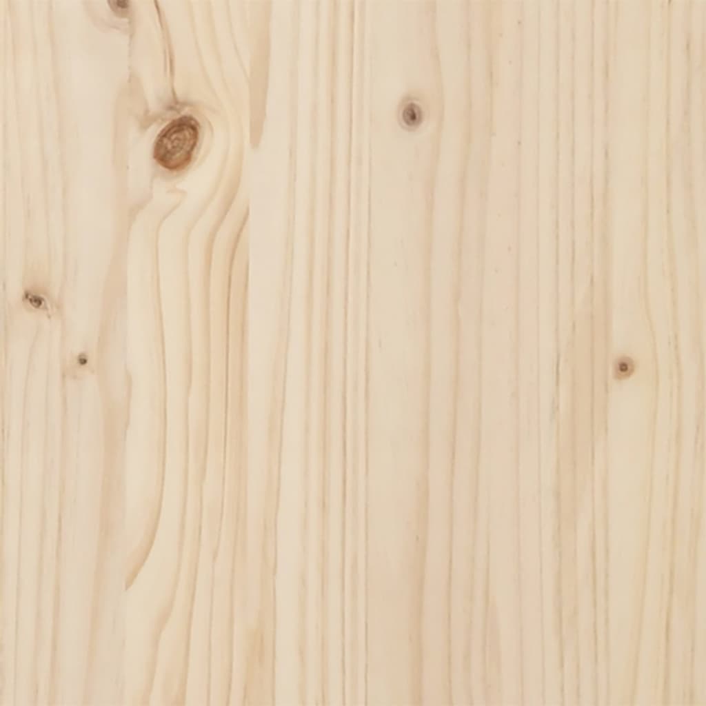 Jardinière 82,5x40x39 cm bois de pin massif