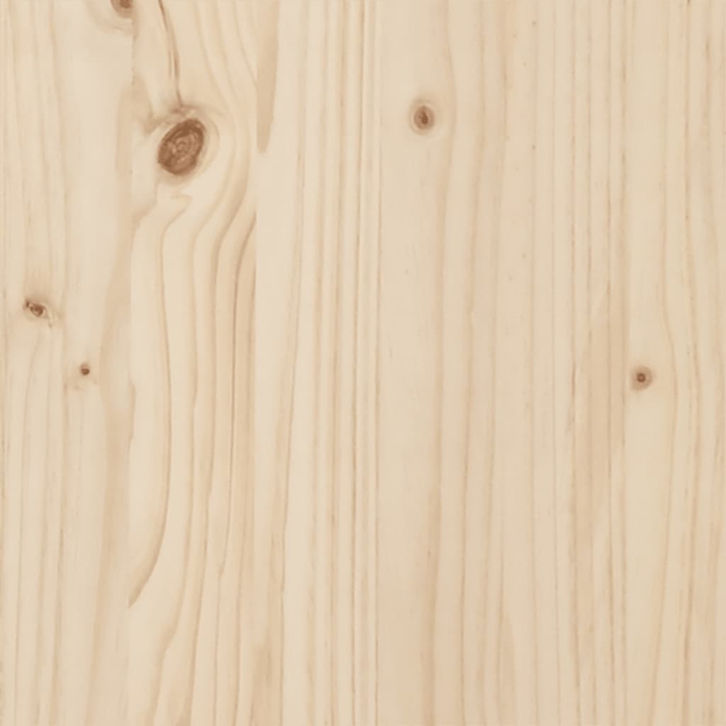 Jardinière 40x40x40 cm bois de pin massif