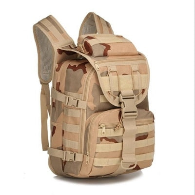 Sac à dos 40L "Tactical Backpack 40", sac d'évacuation, randonnée, survie, trek, scout, survivalisme, sac militaire, aventure, Basic Survie
