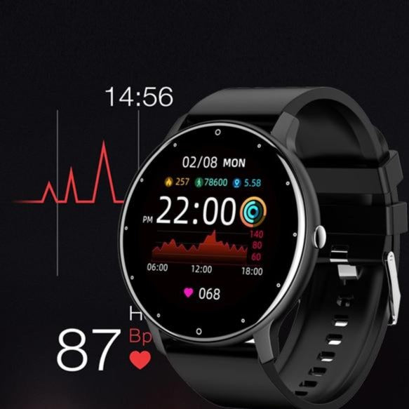 Montre de sport connectée Smart Watch Lige 1, sport, bluetooth, podomètre, cardio, suivi sommeil, randonnée, trek, basic survie